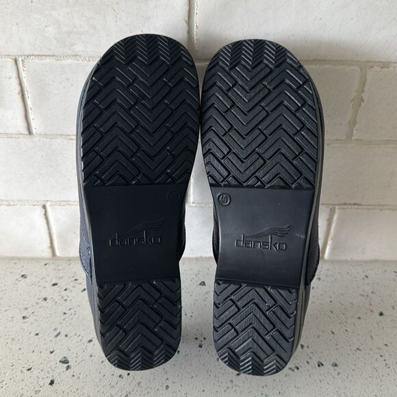 Dansko Women’s Blueberry Leather Clogs Comfortable Professional Shoes Size EU 40 - Picture 8 of 13